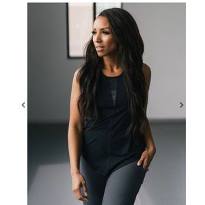 NWT Zyia Black Effortless Tank